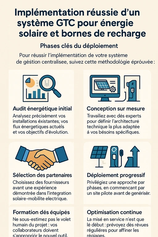 Gestion Technique Centralisée : Énergie Solaire et Bornes de Recharge 4 Gestion Technique Centralisée